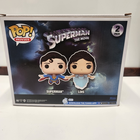 Funko Other - Funko Pop Superman & Lois Flying 2 pack Zavvi Exclusive DC Superman